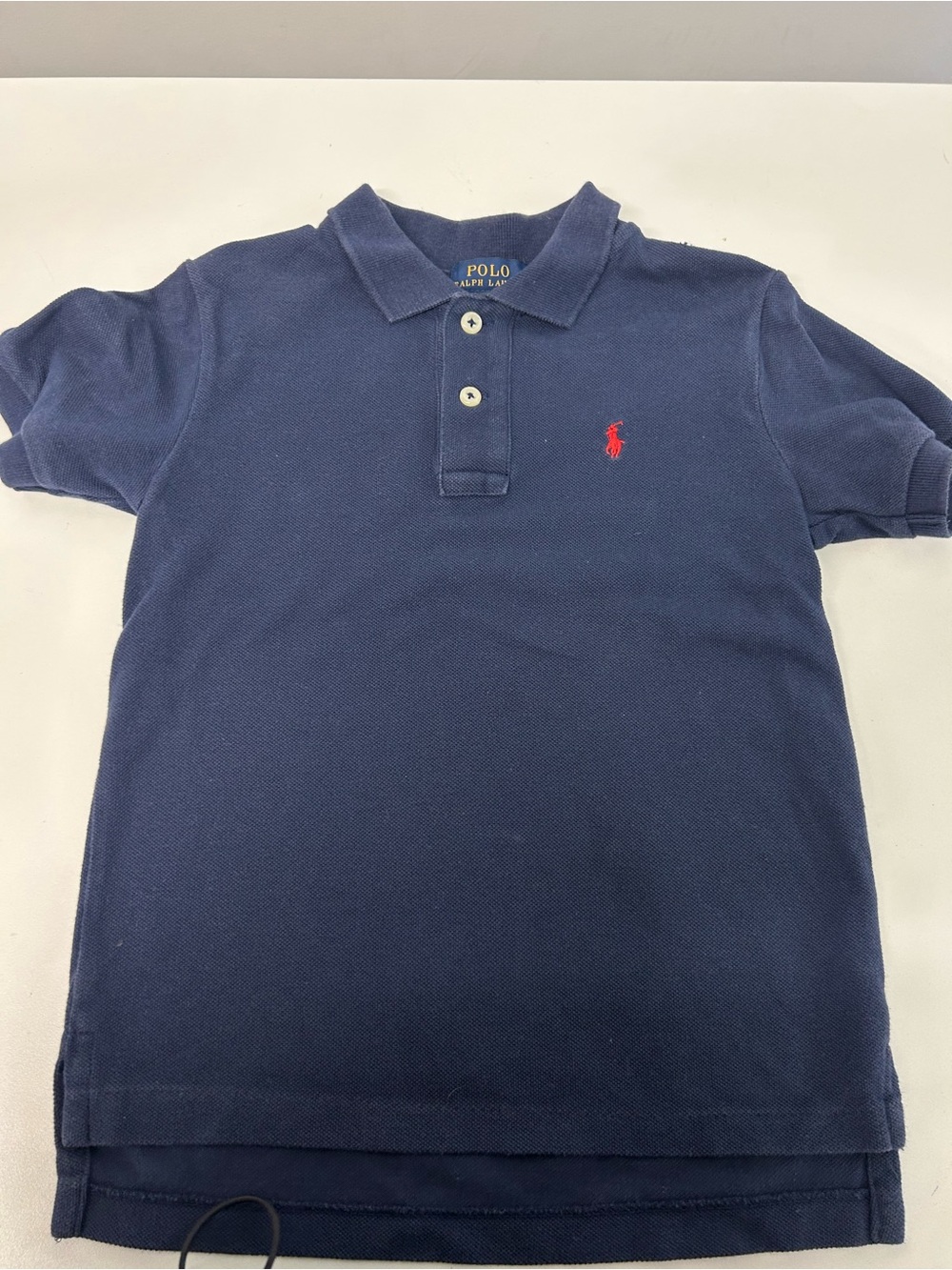 Polo by Ralph Lauren Navy Polo with Red Pony
